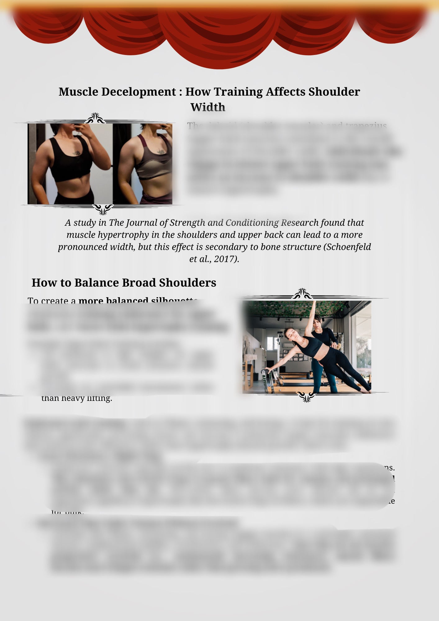 THE BODY BLUEPRINT