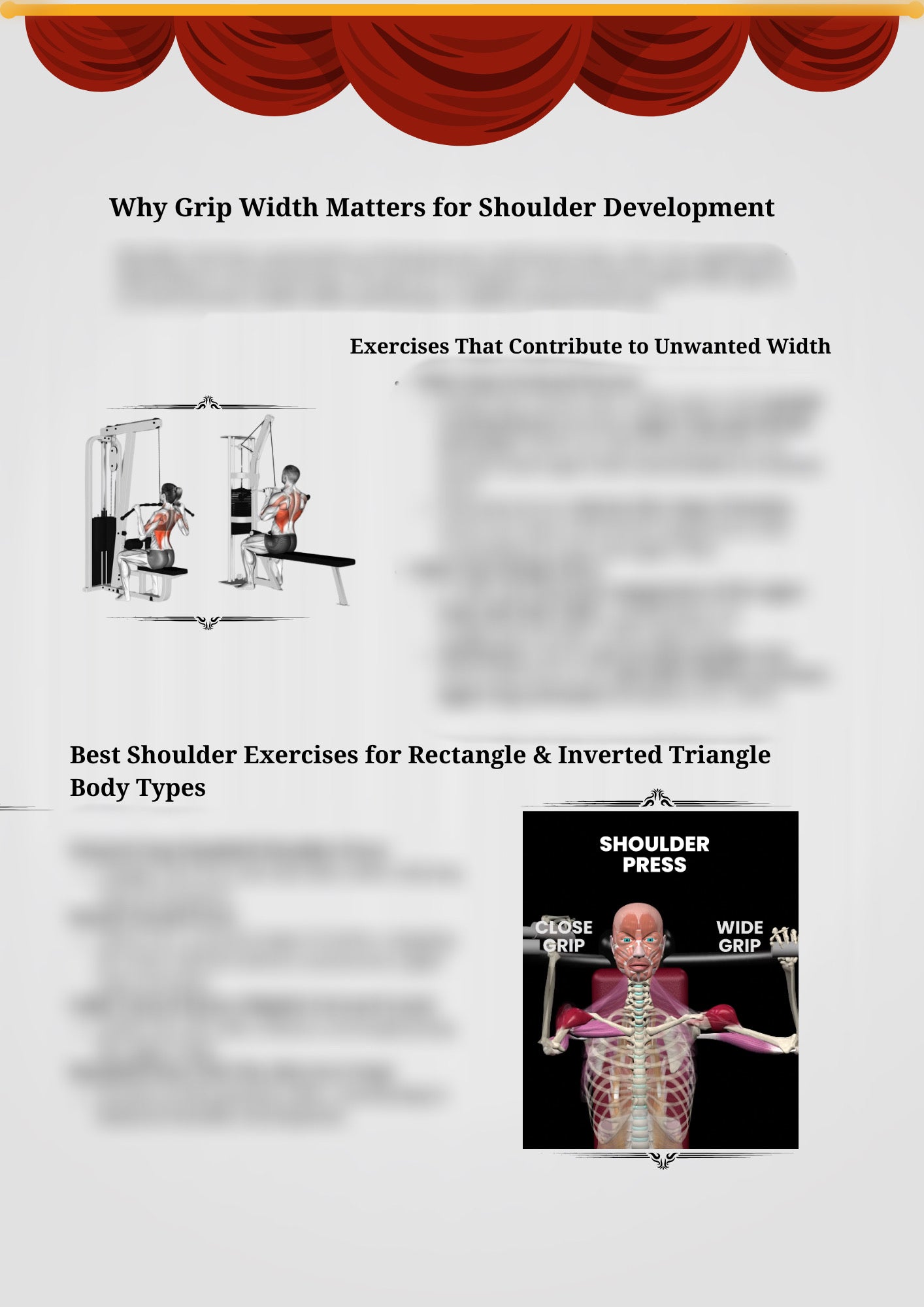 THE BODY BLUEPRINT