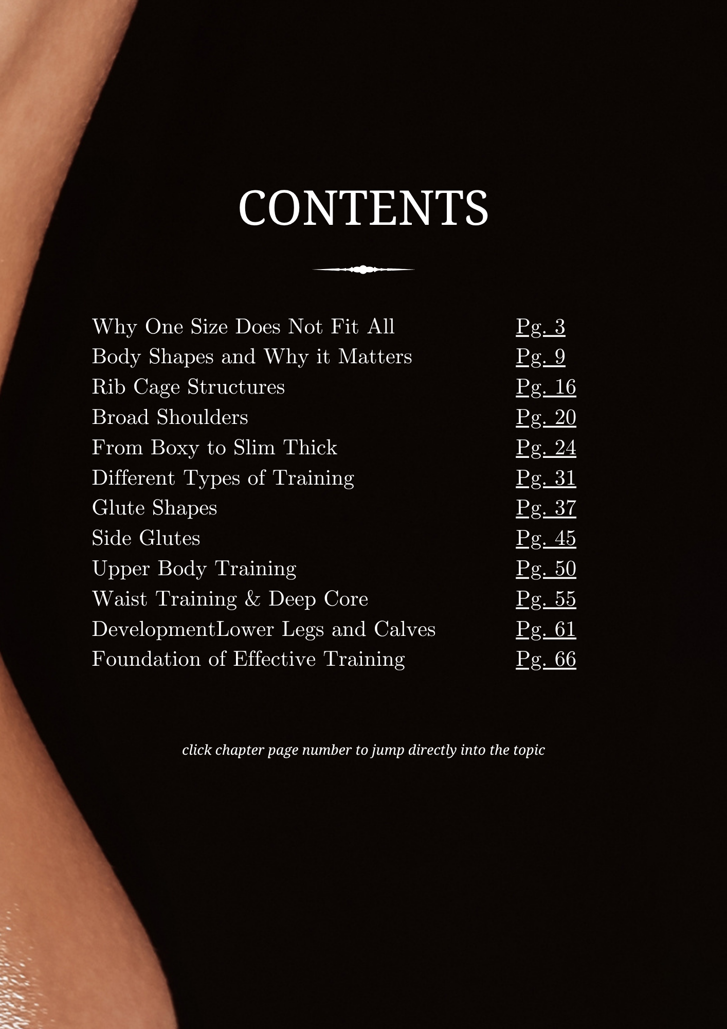 THE BODY BLUEPRINT
